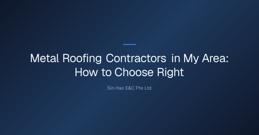 Metal Roofing Contractors In My Area: How To Choose Right 5 Metal Roofing Contractors In My Area — Metal Roofing Contractors In My Area: How To Choose Right