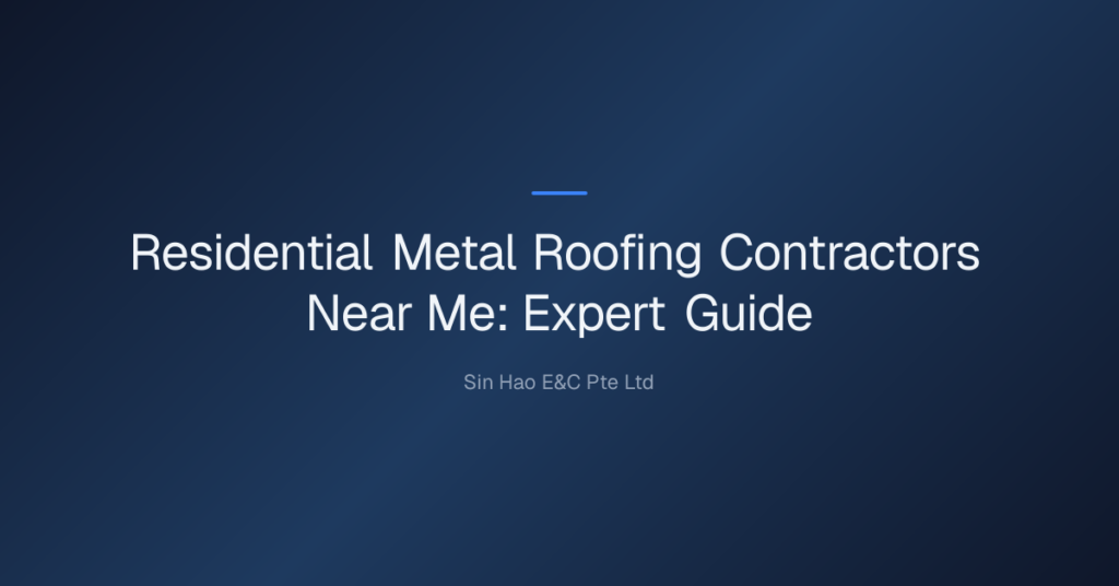 Residential Metal Roofing Contractors Near Me: Expert Guide 7 Residential Metal Roofing Contractors Near Me — Residential Metal Roofing Contractors Near Me: Expert Guide
