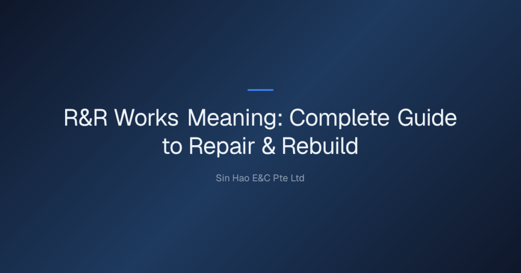R&Amp;R Works Meaning: Complete Guide To Repair &Amp; Rebuild 6 R&Amp;R Works Meaning — R&Amp;R Works Meaning: Complete Guide To Repair &Amp; Rebuild